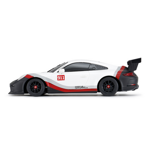 Licencirani auto na daljinsko upravljanje 1:18 Rastar Porsche 911 GT3 - bijelo/sivi slika 4