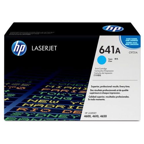 TONER HP641A C9721A LJ4600 8K CYAN slika 2