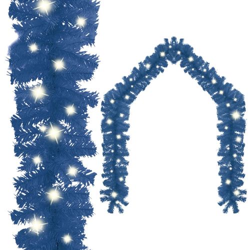 Božićna girlanda s LED svjetlima 10 m plava slika 8