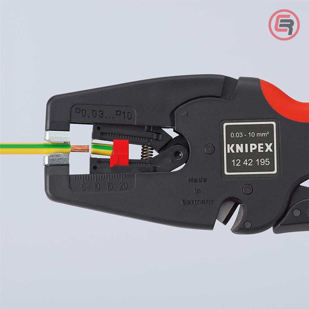 Knipex Kliješta Za Skidanje Izolacije MultiStrip 10 / 0,03 - 10,0 mm2 Automatska – 12 42 195 slika 7