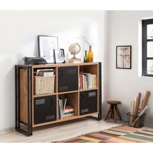 Cosmo Tribus Atlantic Pine
Black Bookshelf