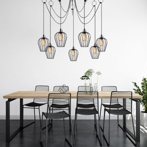 Luster Tel - 6696 Black Chandelier