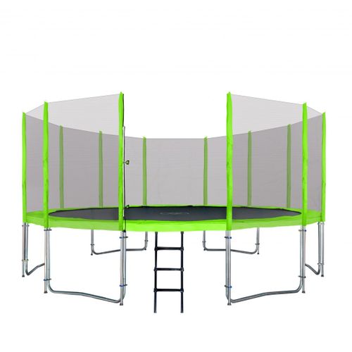 Trampolin 16FT 487cm - zeleni slika 2