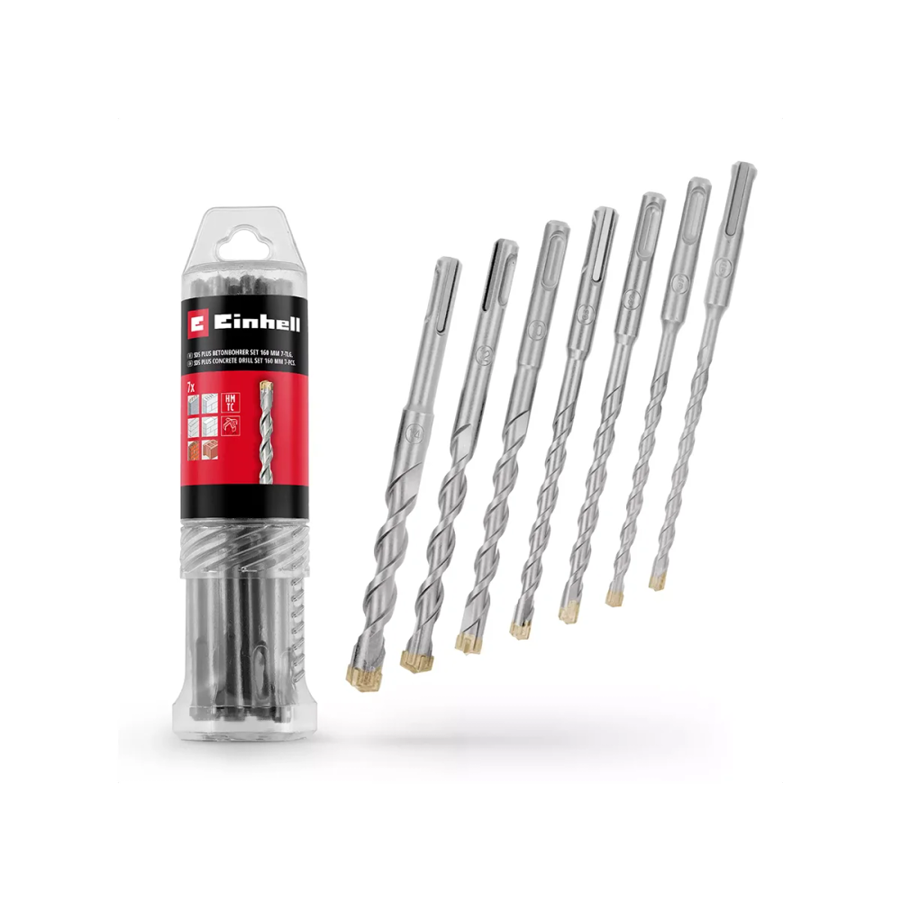 KWB SDS PLUS Set borera 6-14/210mm, 7 kom, Expert slika 1