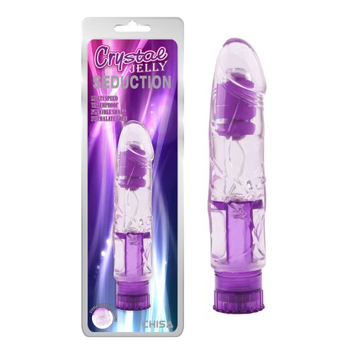 Ljubicasti Vibrator 16cm Seduction Purple slika 1