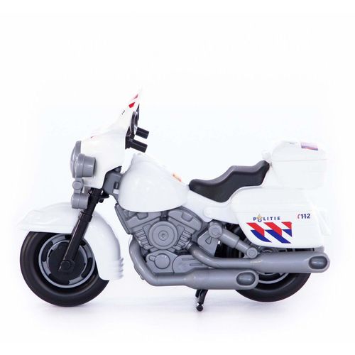 Dječji policijski motocikl Polesie bijeli slika 2
