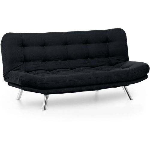 Misa Sofabed - Black Black 3-Seat Sofa-Bed slika 2
