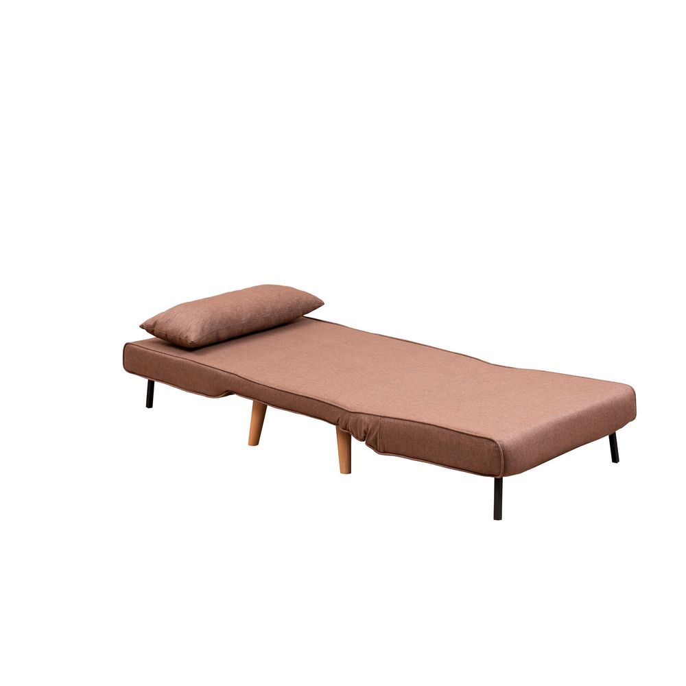Folde Single - Smeđi Sofa na Razvlačenje za Jednu Osobu slika 8