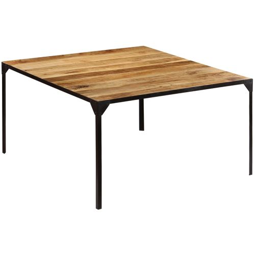 Blagovaonski stol od masivnog drva manga 140 x 140 x 76 cm slika 8