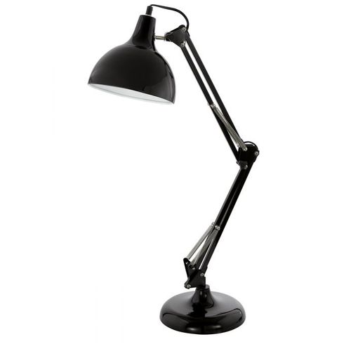 Eglo Borgillio stona lampa/1, e27, crna  slika 1