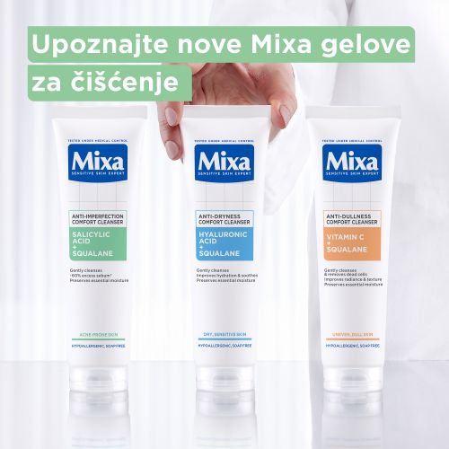 Mixa gel za čišćenje lica protiv ​nepravilnosti  slika 10