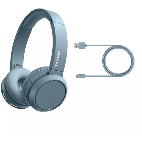 Philips on-ear bežične slušalice TAH4205BL/00, plava slika 2