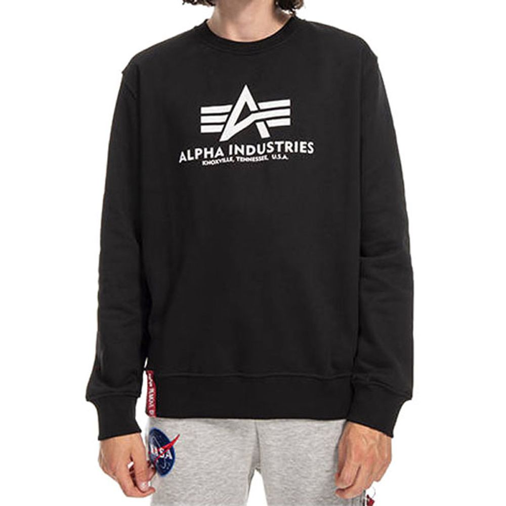 Alpha Industries Mučki duks Basic Hoody, Crni slika 2