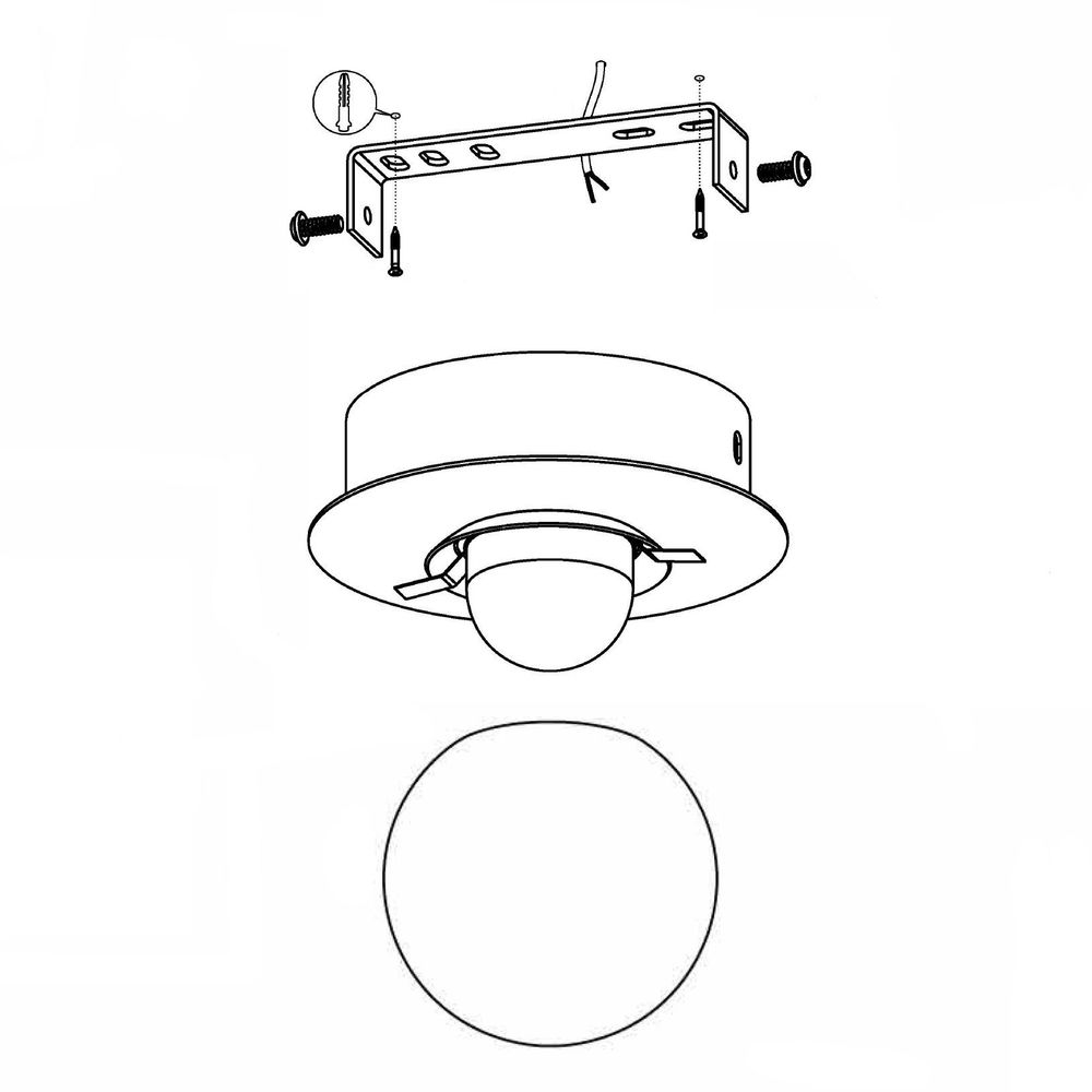 Eglo Mosiano stropna/1, led, 3,3w, 340lm, krom/bijela  slika 5
