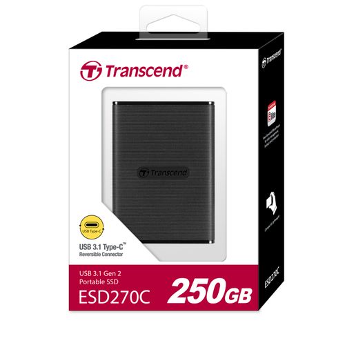 Transcend TS250GESD270C 250GB, External SSD, ESD270C, USB 3.1 Gen 2, Type C slika 4