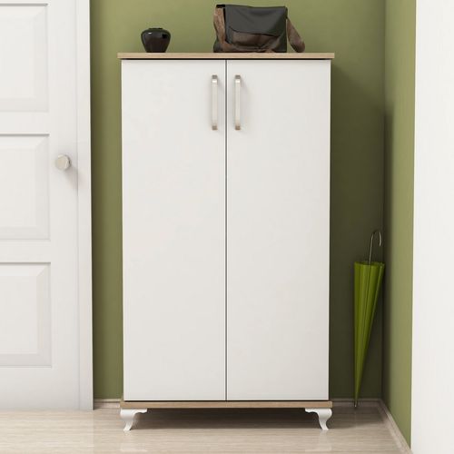 Ari - Walnut, White Walnut
White Shoe Cabinet slika 3