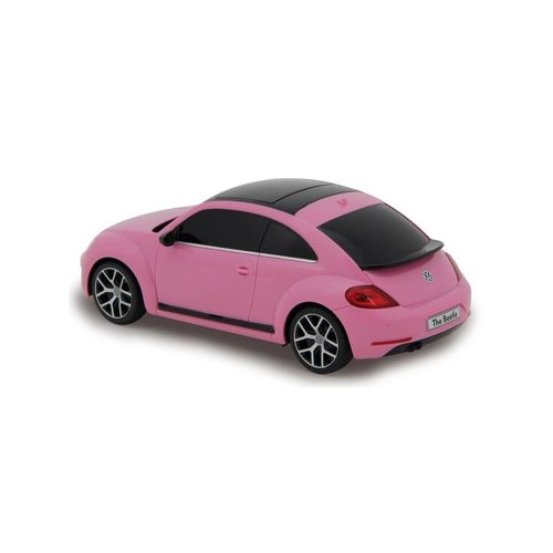 Jamara auto na daljinsko upravljanje DELUX VW Beatle - Buba, rozi 1:24 slika 2