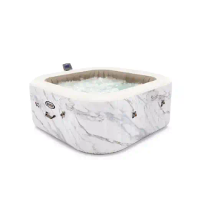 Intex hidromasažni bazen četvrtasti 175 x 175 x 71 cm, mermer - 28464 - za 4 osobe