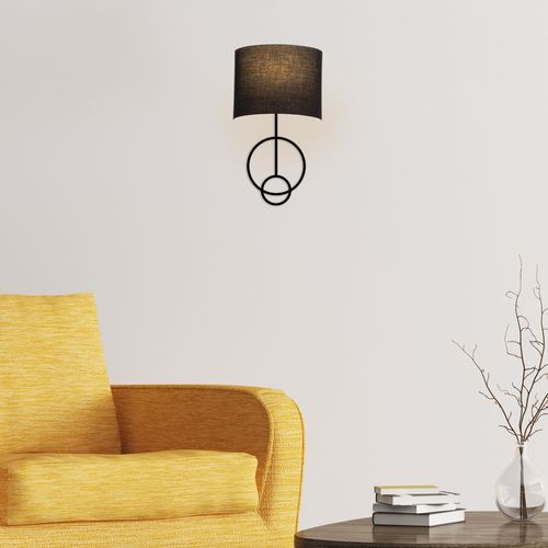 Asaf - 6981 Black Wall Lamp slika 1