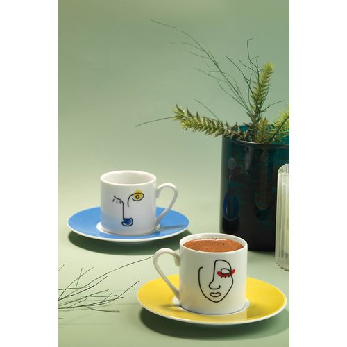 Hermia Concept Set porculanskih šalica za kavu ELOISE, 4-dijelni, RU04KT42011335 slika 1