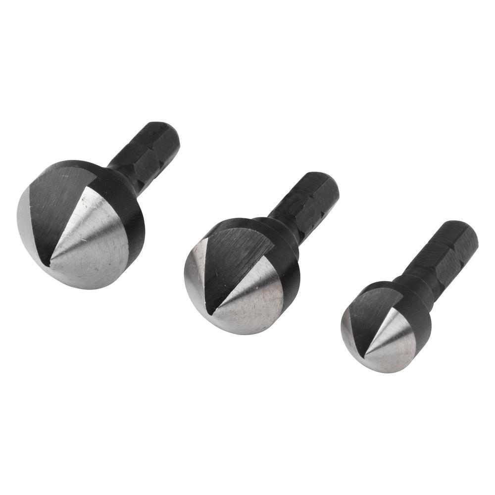 Wolfcraft Upuštač WS Set fi 12, 16, 19 mm Prihvat 1/4" - 3 dijelni - 2584000 slika 1