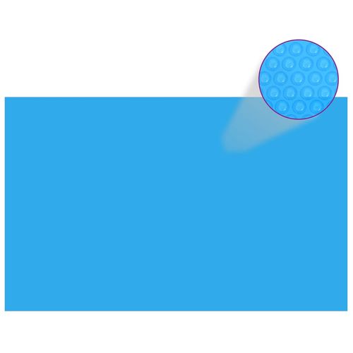 Pravokutni pokrivač za bazen 800 x 500 cm PE plavi slika 11