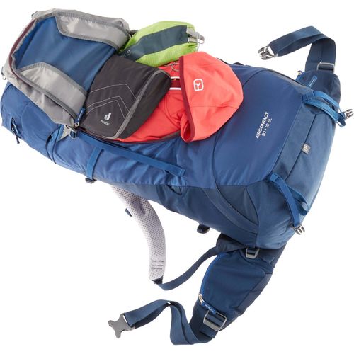 Deuter Ruksak Aircontact 50 + 10 Slim Line (SL), dimenzije 80x30x24 cm slika 9