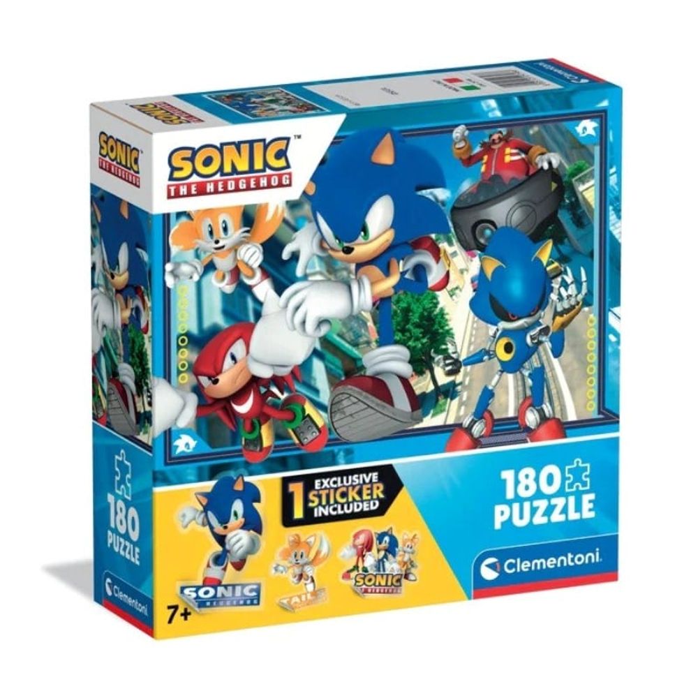  Clementoni CL29798 Puzzle Square Box Sonic 3 - 2025, 180kom slika 1