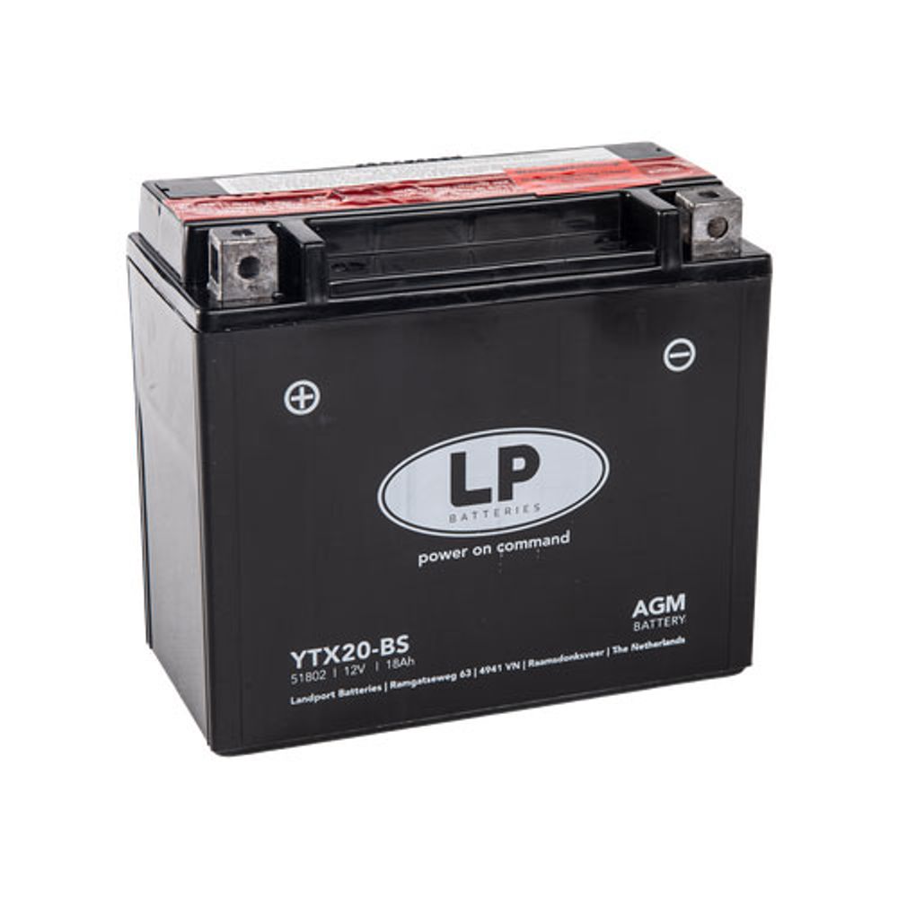 LANDPORT Akumulator za motor YTX20-BS slika 1