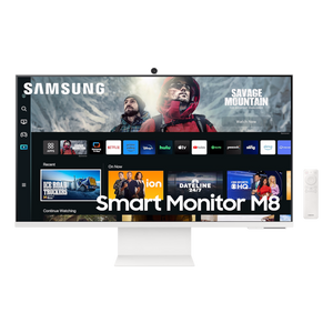 Samsung LS32CM801UUXDU Monitor 32"/VA/3840x2160/60Hz/4ms GtG/HDMI,USB,USB C/pivot/visina/kamera/bela