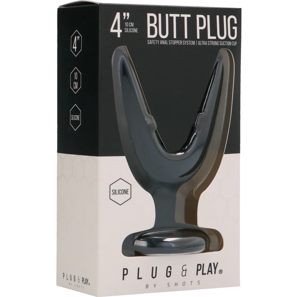 Plug Play by Shots Split analni čep #1 - 4 / 10 cm slika 2