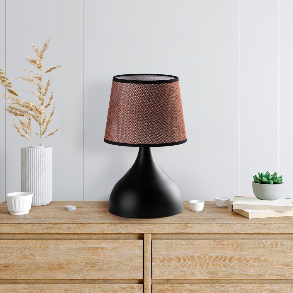 Gota - 15471 Crna i Smeđa Stolna Lampa slika 3