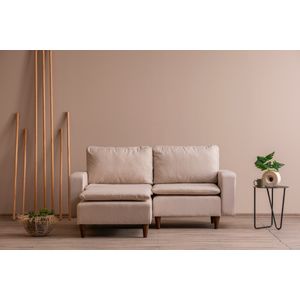 Atelier Del Sofa Kutna garnitura, Krem, Lungo Mini - Cream