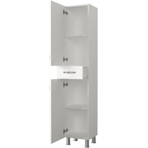 Selin - White White Bathroom Cabinet slika 5