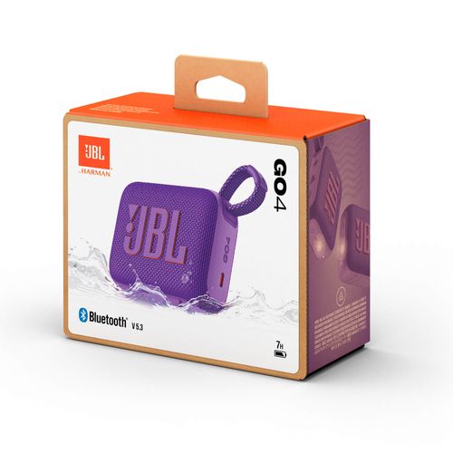 JBL GO 4 Bluetooth prijenosni zvučnik, ljubičasti slika 7