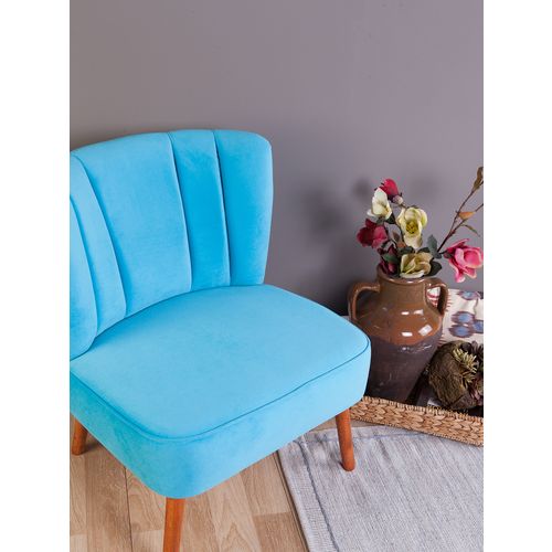 Moon River - Turquoise Turquoise Wing Chair slika 2