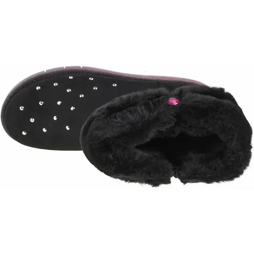 Skechers glitzy glam - cozy cuddlers 314851l-blk slika 3