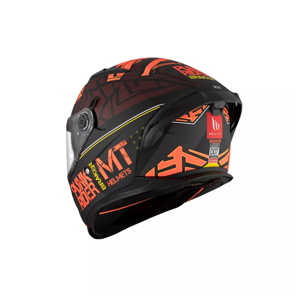 MT Helmets vizir za moto kacigu Breaker SV Punk Rider C5 MATT slika 3