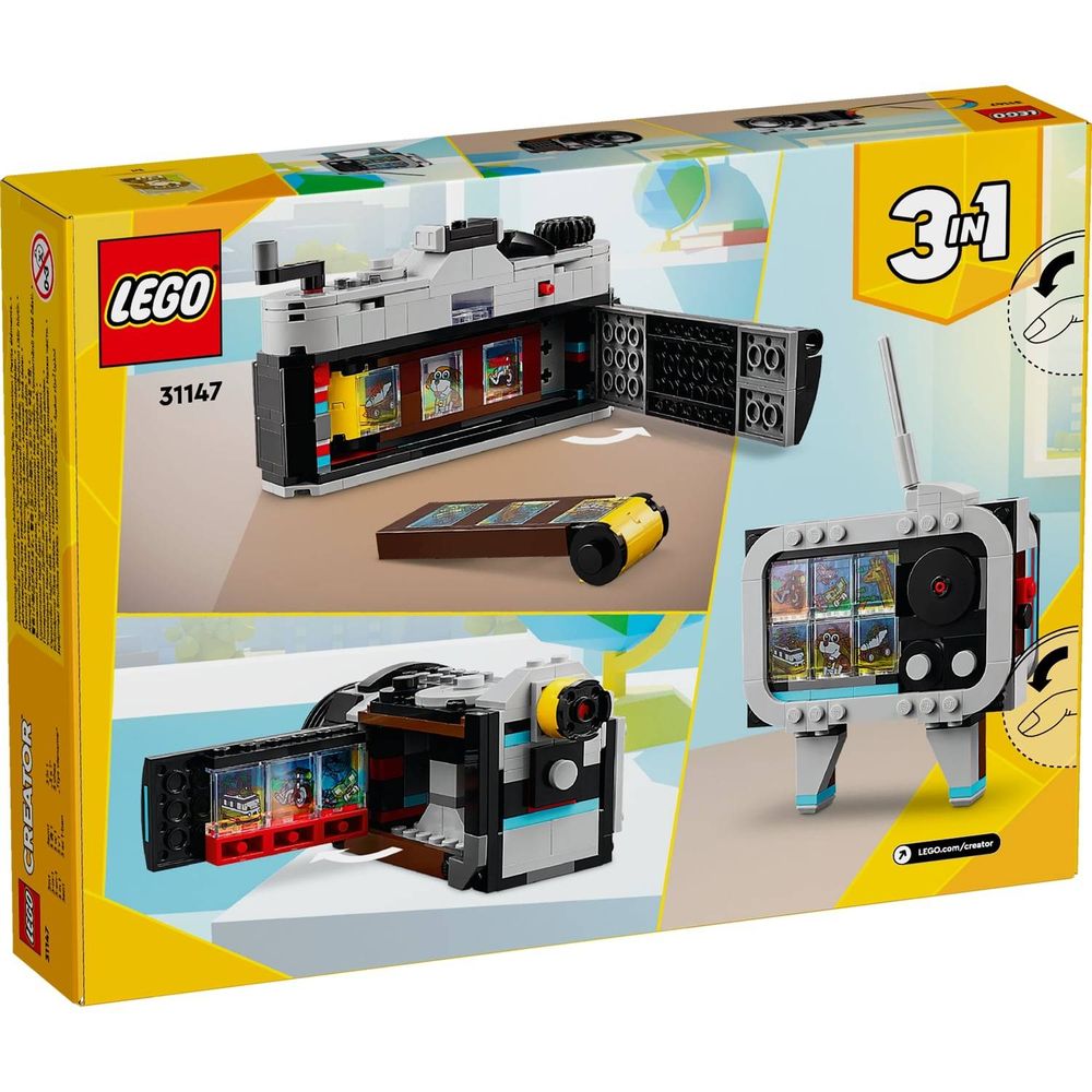 LEGO 31147 Retro Fotoaparat 3U1 slika 9