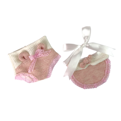 Sweet Baby lutka s kapicom 30cm roza slika 3