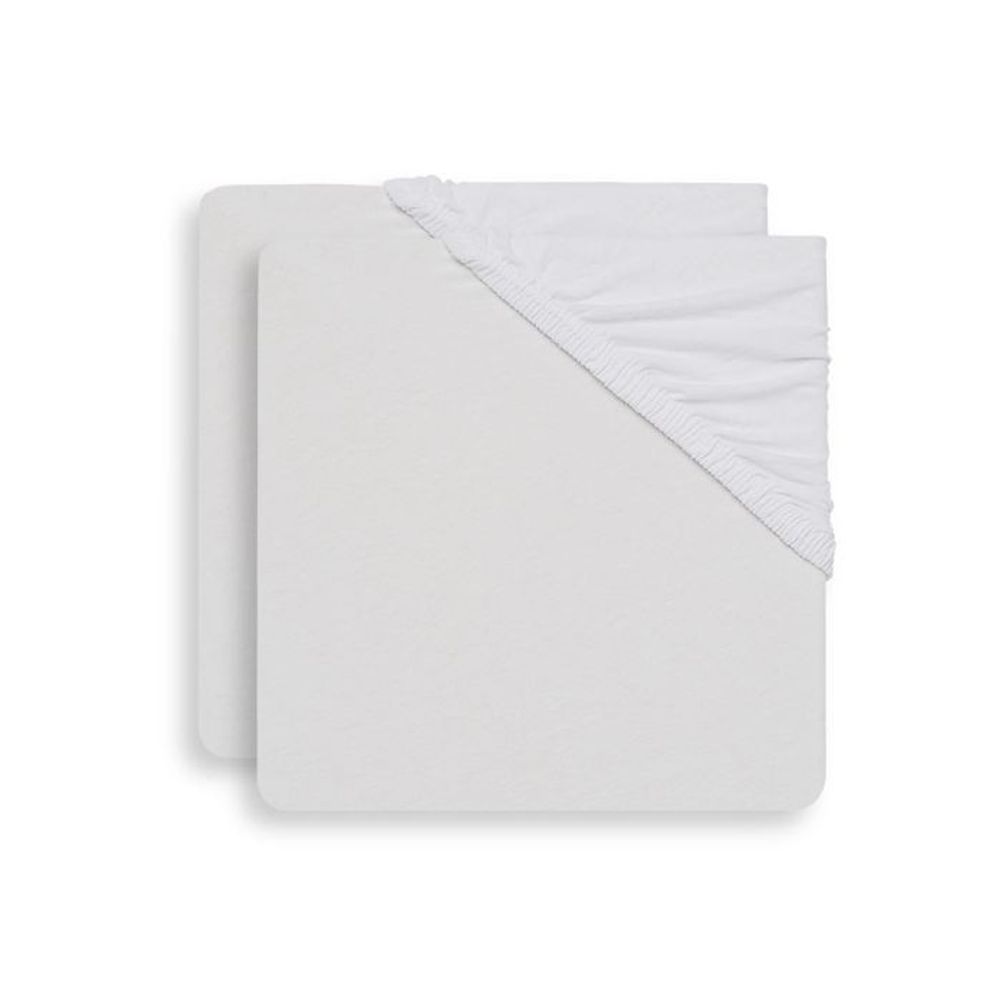 Jollein Navlaka za ovalni madrac White, 2kom slika 1