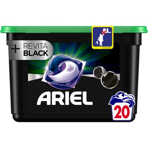 Ariel black gel kapsule 20 komada za 20 pranja slika 1