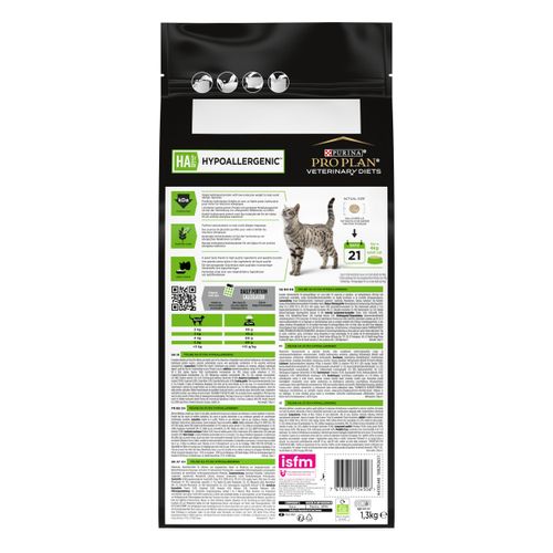 PRO PLAN VETERINARY DIETS HA Hypoallergenic, kod intolerancije na hranu, 4x1,3kg slika 2