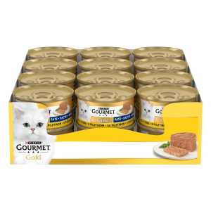Gourmet Gold Hrana za mačke , mousse Piletina, 24x85g  XXL