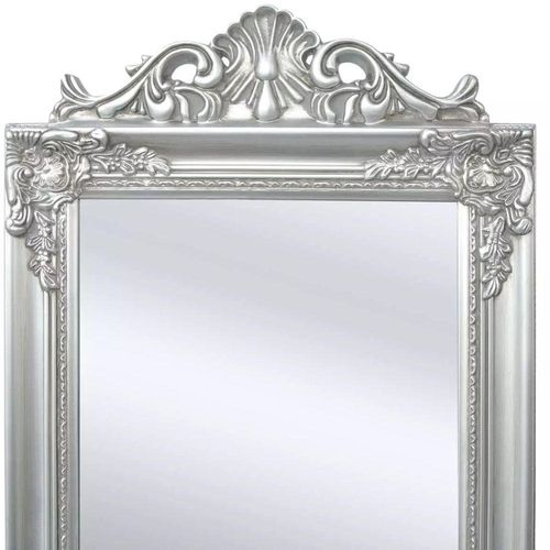 Samostojeće Ogledalo Barokni stil 160x40 cm Srebrna boja slika 6