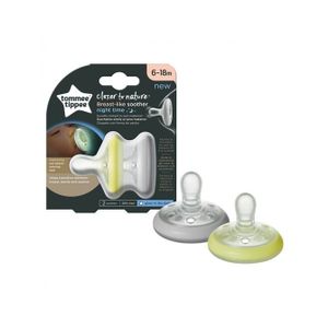 Tommee Tippee 334855 duda varalica 2 komada 6-18mj žuto-siva