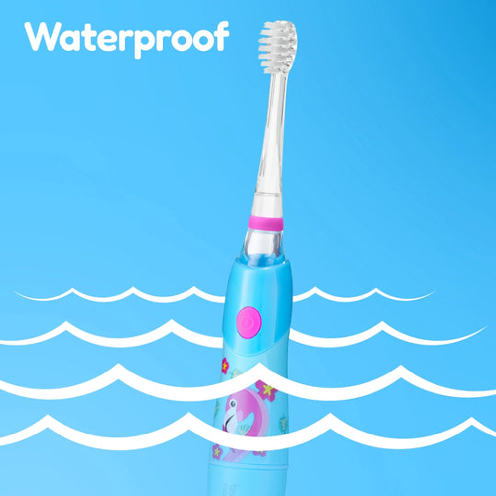 Brush-Baby Dječija električna četkica za zube KidzSonic Flamingo slika 6