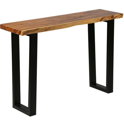 Konzolni stol od masivnog kišnog drva 110 x 35 x 75 cm slika 44