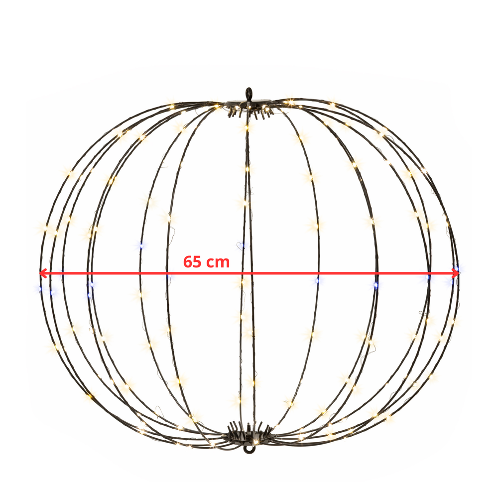 Cl1236 160 led sferna rasvjetna dekoracija slika 10