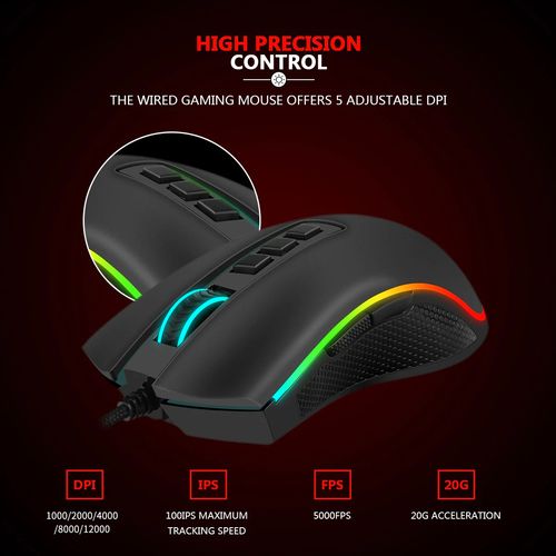 Mouse - Redragon Cobra FPS M711-FPS-1 RGB slika 6